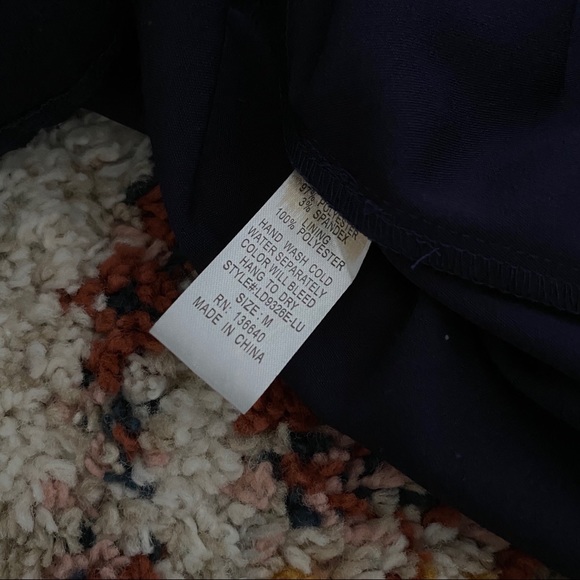 Lulu’s Ladylove Strapless Mermaid Dress in Navy - Picture 6 of 7